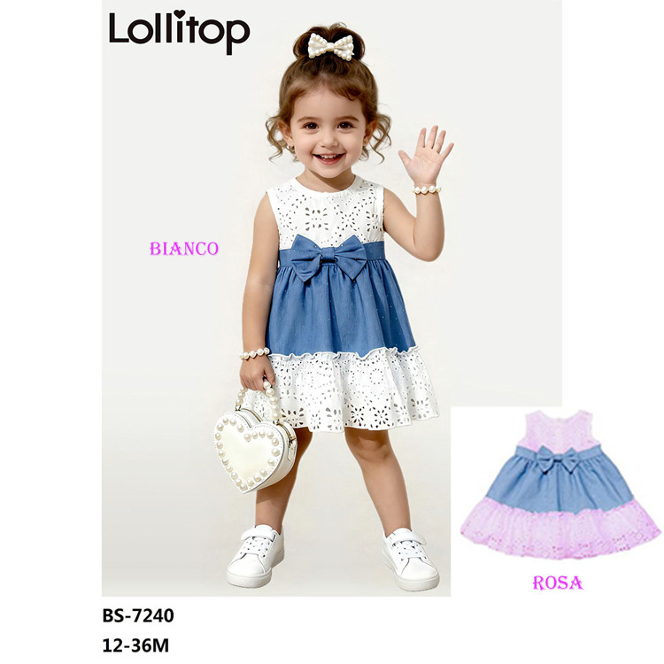 Immagine di Vestina neonata estate Lollitop Art. BS7240