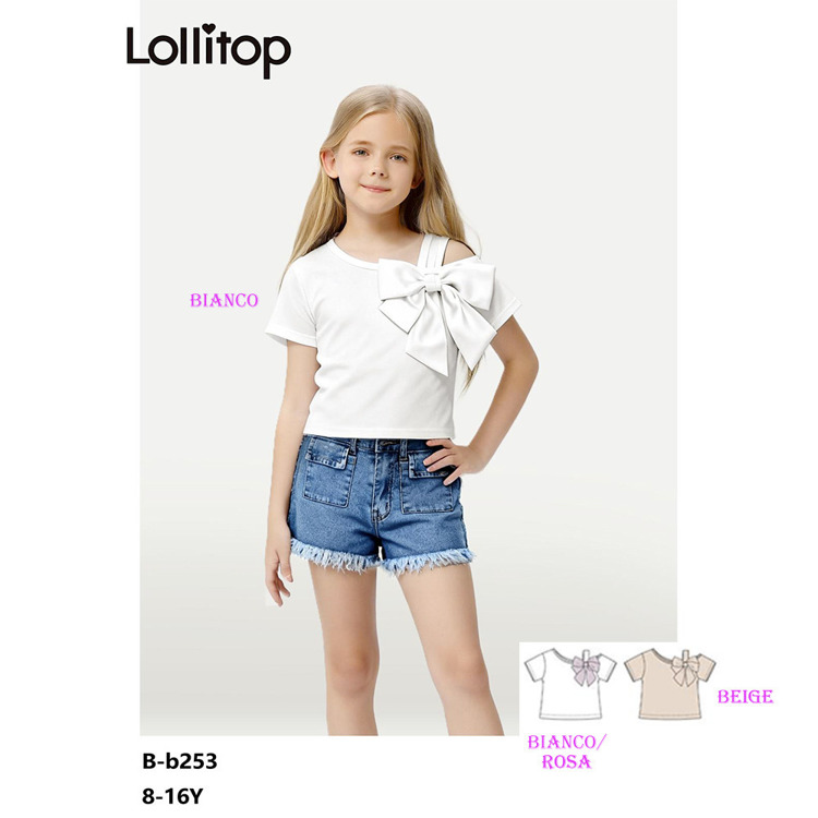 Immagine di T-Shirt m/m estate ragazza Lollitop Art. BB253