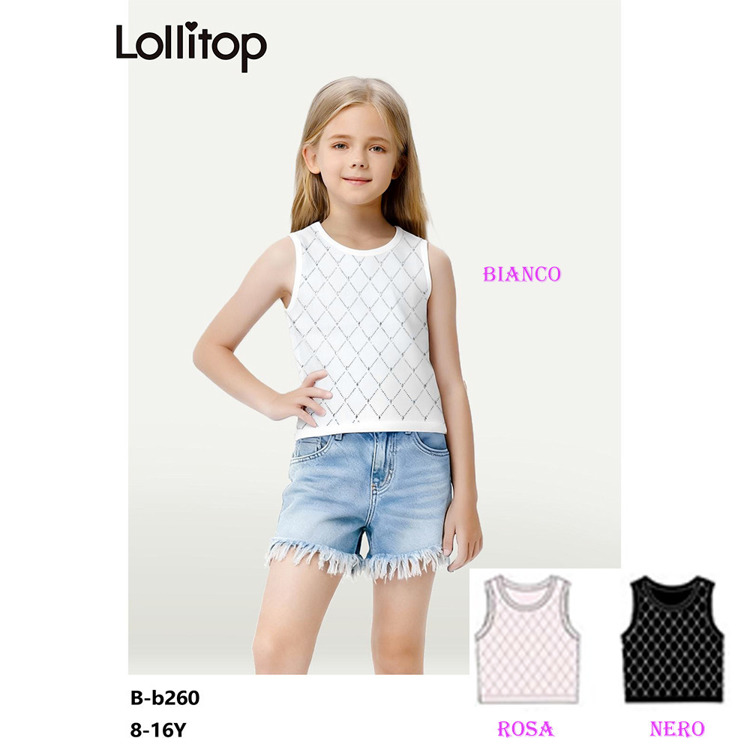 Immagine di Canotta estate ragazza Lollitop Art. BB260
