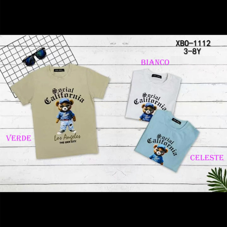Immagine di T-shirt m/m bambino Alta Linea Art. XBO1112