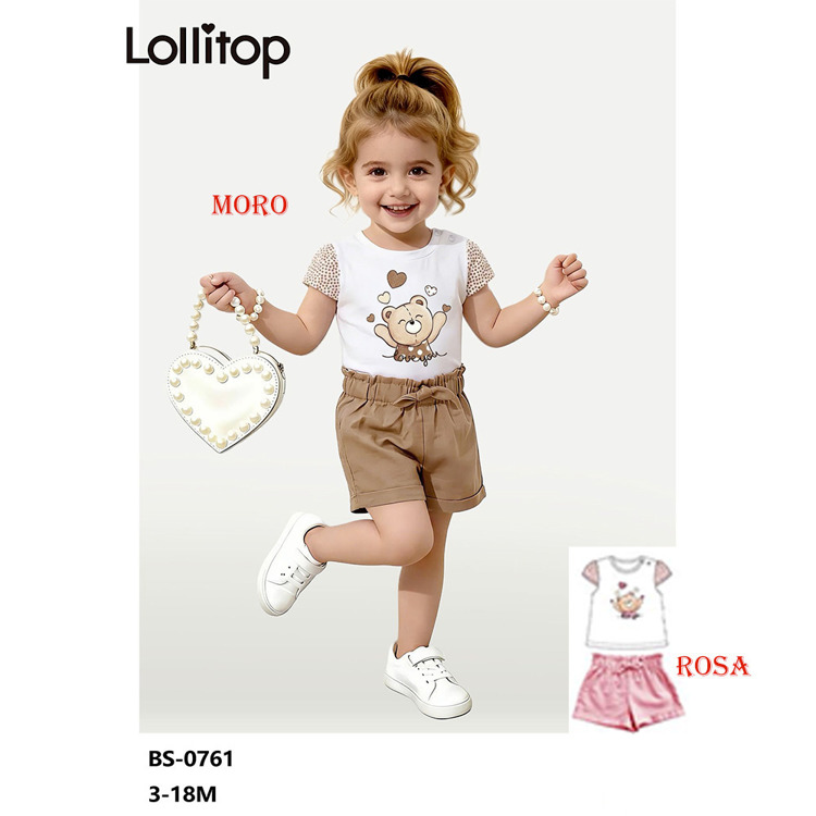 Immagine di Completo neonata estate Lollitop Art. BS0761