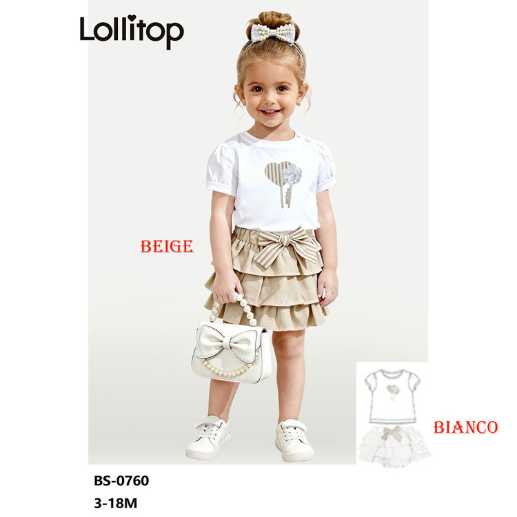 Immagine di Completo neonata estate Lollitop Art. BS0760