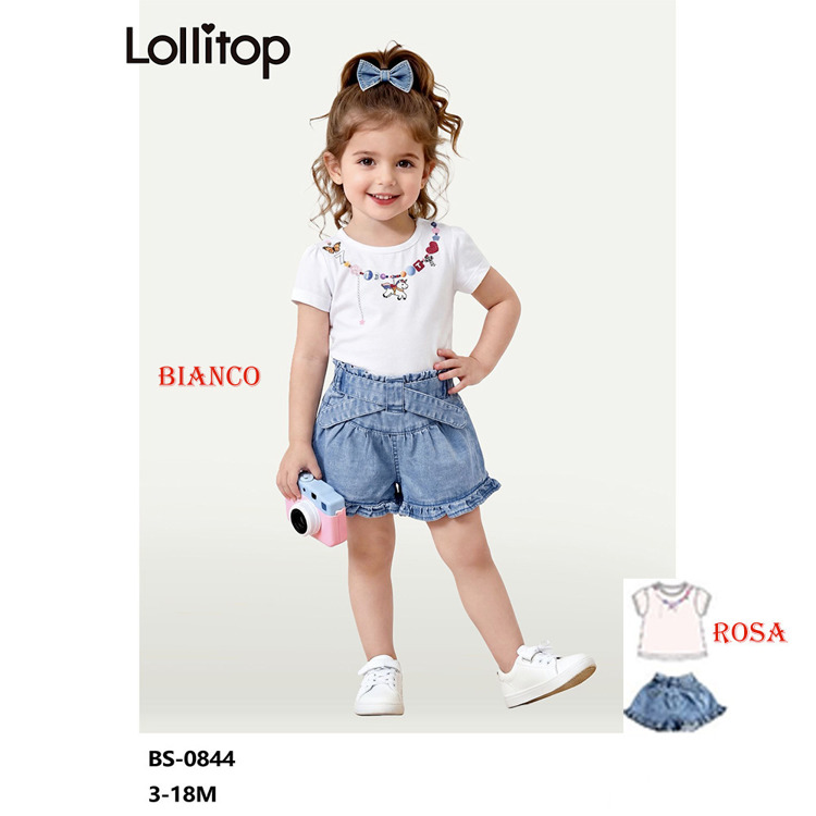 Immagine di Completo neonata estate Lollitop Art. BS0844