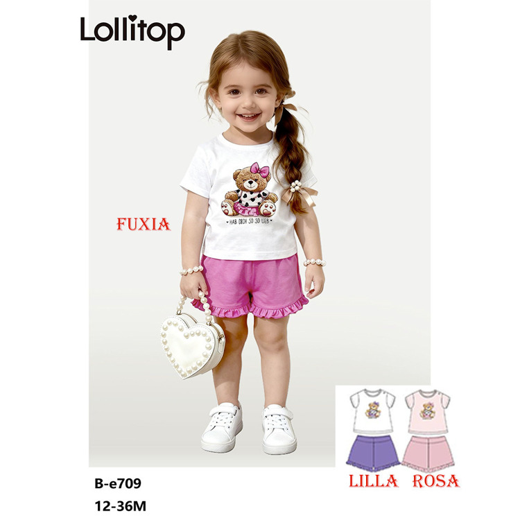 Immagine di Completo neonata estate Lollitop Art. BE709