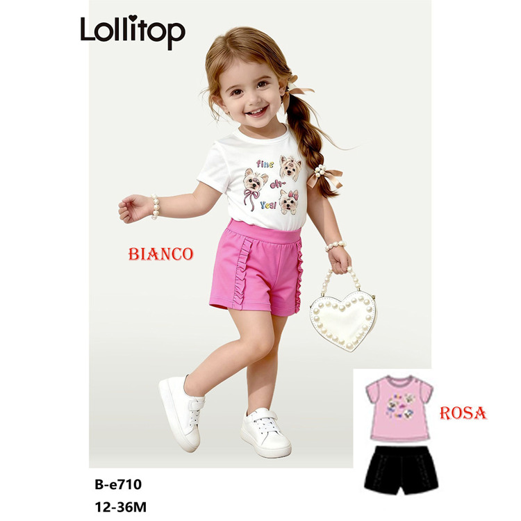 Immagine di Completo neonata estate Lollitop Art. BE710