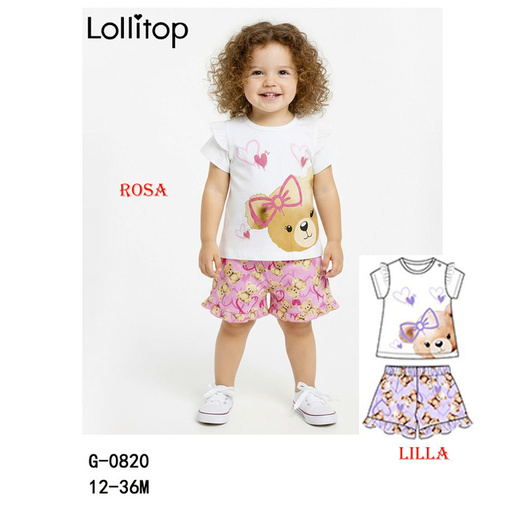 Immagine di Completo neonata estate Lollitop Art. G0820