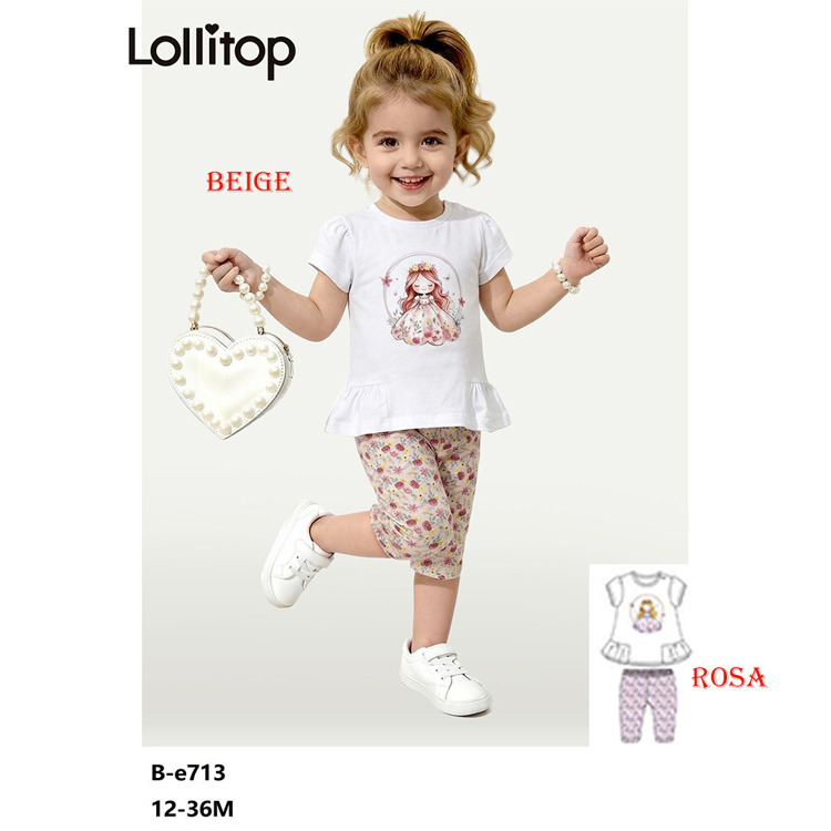 Immagine di Completo neonata estate Lollitop Art. BE713