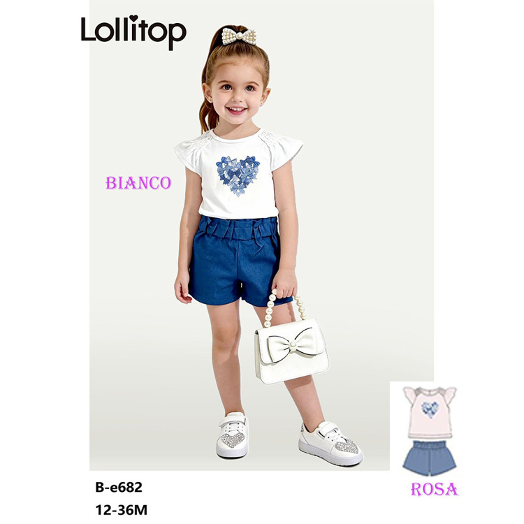 Immagine di Completo neonata estate Lollitop Art. BE682