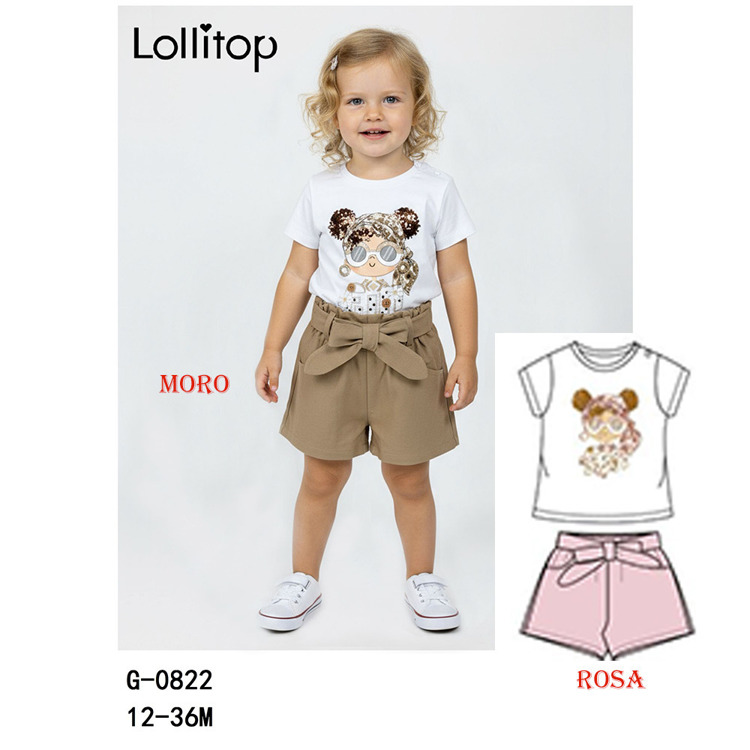 Immagine di Completo neonata estate Lollitop Art. G0822