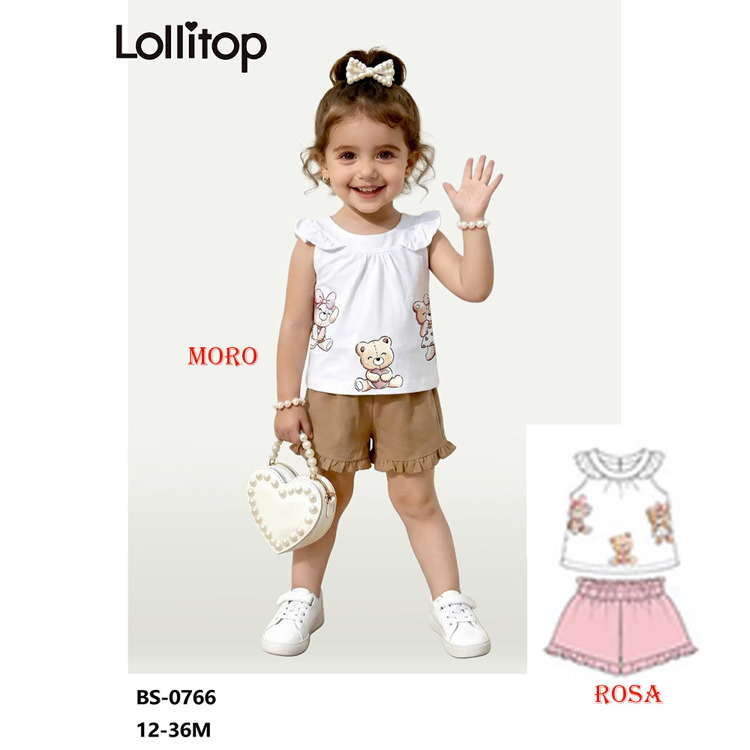 Immagine di Completo neonata estate Lollitop Art. BS0766