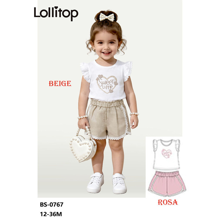 Immagine di Completo neonata estate Lollitop Art. BS0767