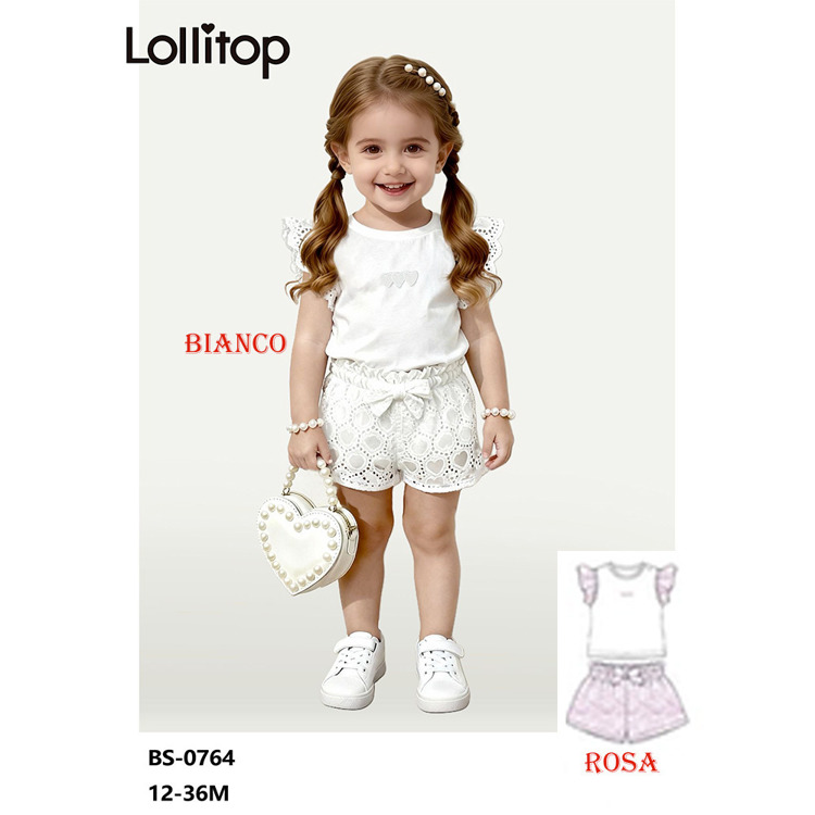 Immagine di Completo neonata estate Lollitop Art. BS0764