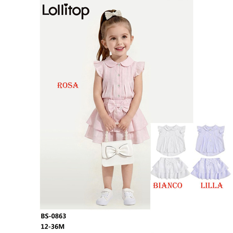 Immagine di Completo neonata estate Lollitop Art. BS0863