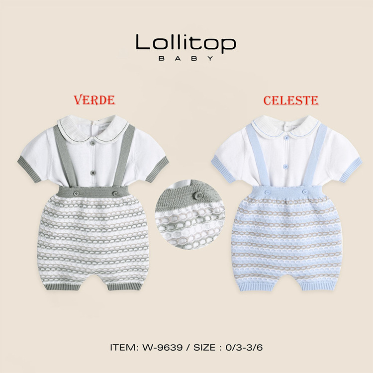 Immagine di Completo neonato estate Baby Gang Art. W9639