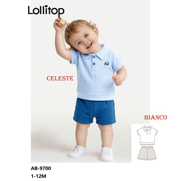 Immagine di Completo neonato estate Baby Gang Art. AB9700