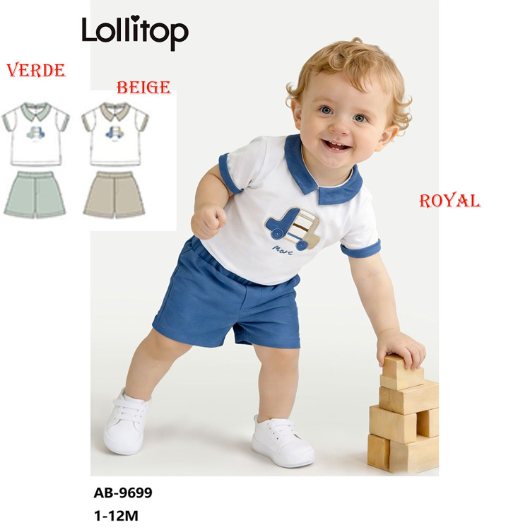 Immagine di Completo neonato estate Baby Gang Art. AB9699