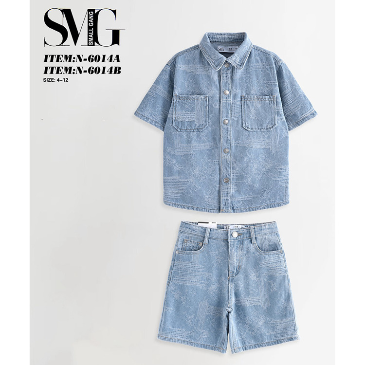 Immagine di Completo bambino estate Small Gang Art. N6014AB