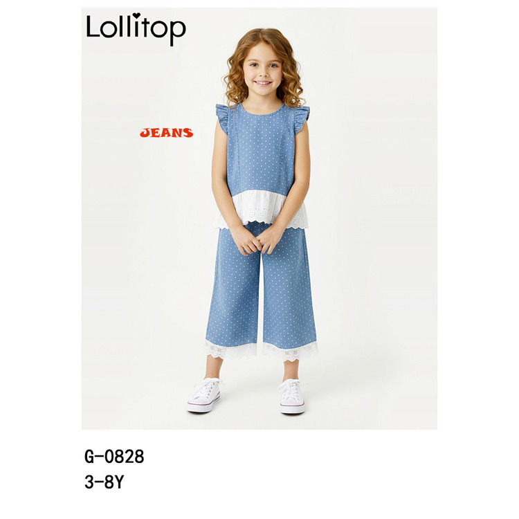 Immagine di Completo bambina estate Lollitop Art. G0828