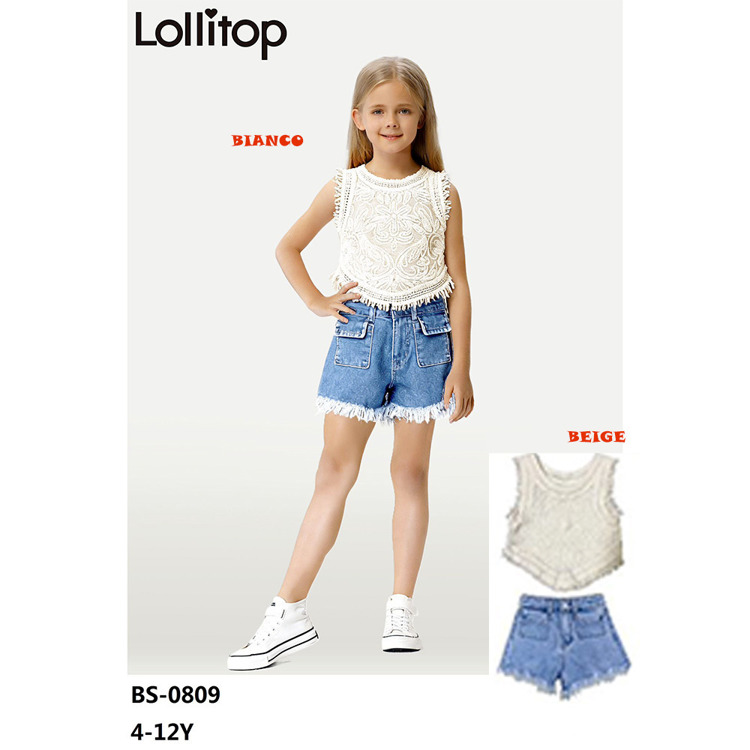 Immagine di Completo bambina estate Lollitop Art. BS0809