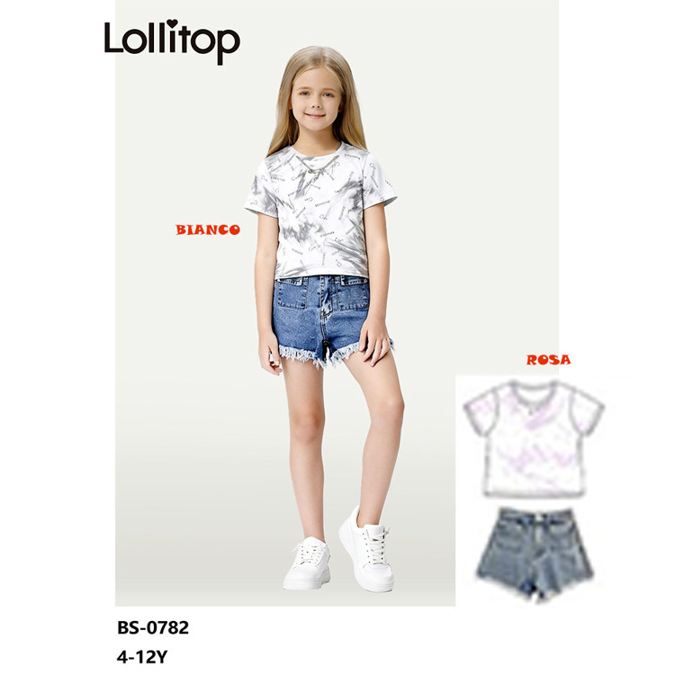 Immagine di Completo bambina estate Lollitop Art. BS0872