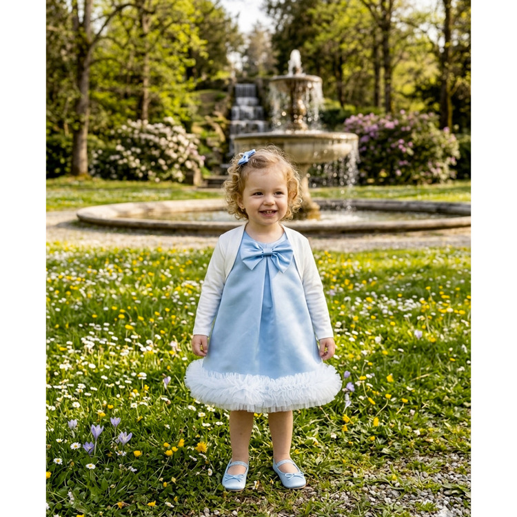 Immagine di Vestito bambina primavera Carillon Art. 1006