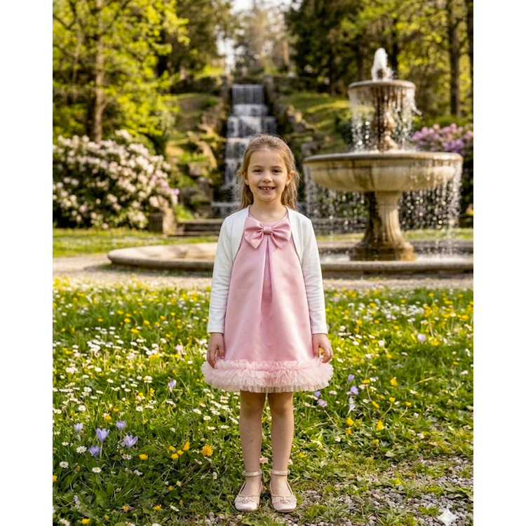 Immagine di Vestito bambina primavera Carillon Art. 1006