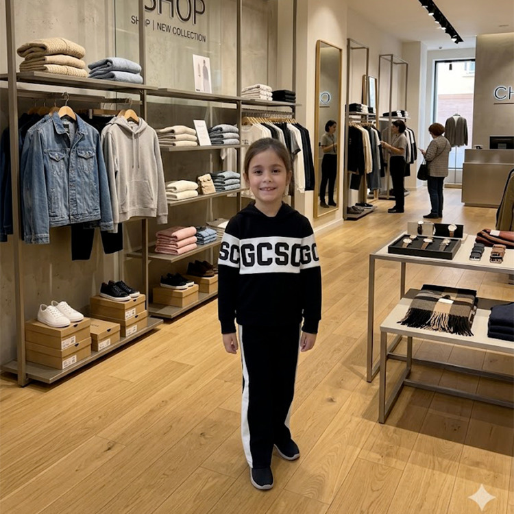 Immagine di Completo bambina primavera My Times Art. 1126