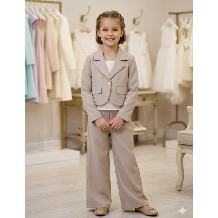 Immagine di Completo bambina primavera Petit Jolie Art. P1144B