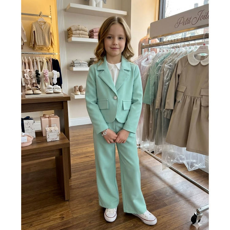 Immagine di Completo bambina primavera Petit Jolie Art. P1144B