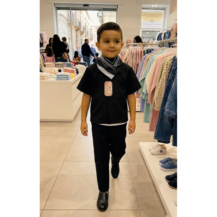 Immagine di Completo bambino primavera My Times Art. 5129