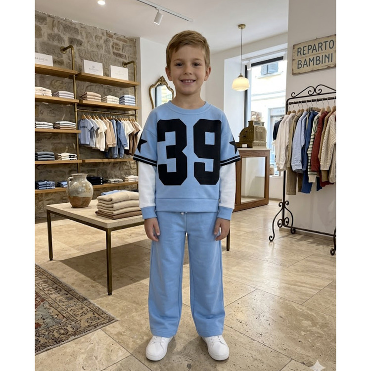 Immagine di Completo bambino primavera My Times Art. 5108