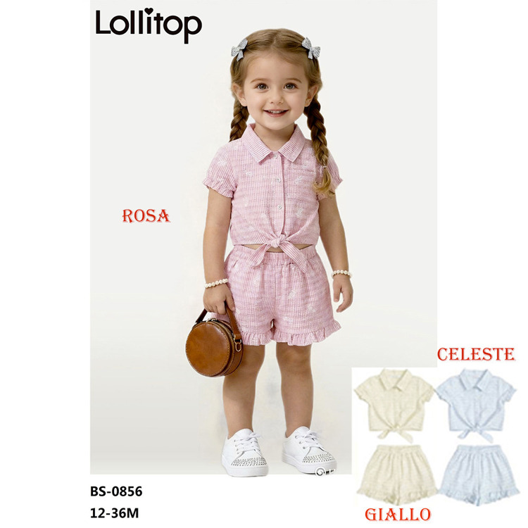 Immagine di Completo neonata estate Lollitop Art. BS0856