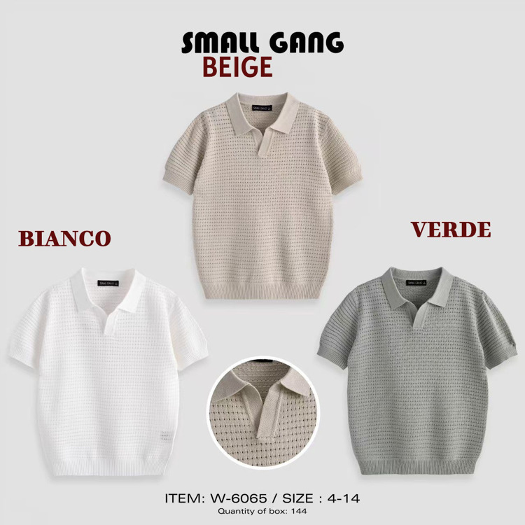 Immagine di Polo m/m bambino estate Small Gang Art. W6065