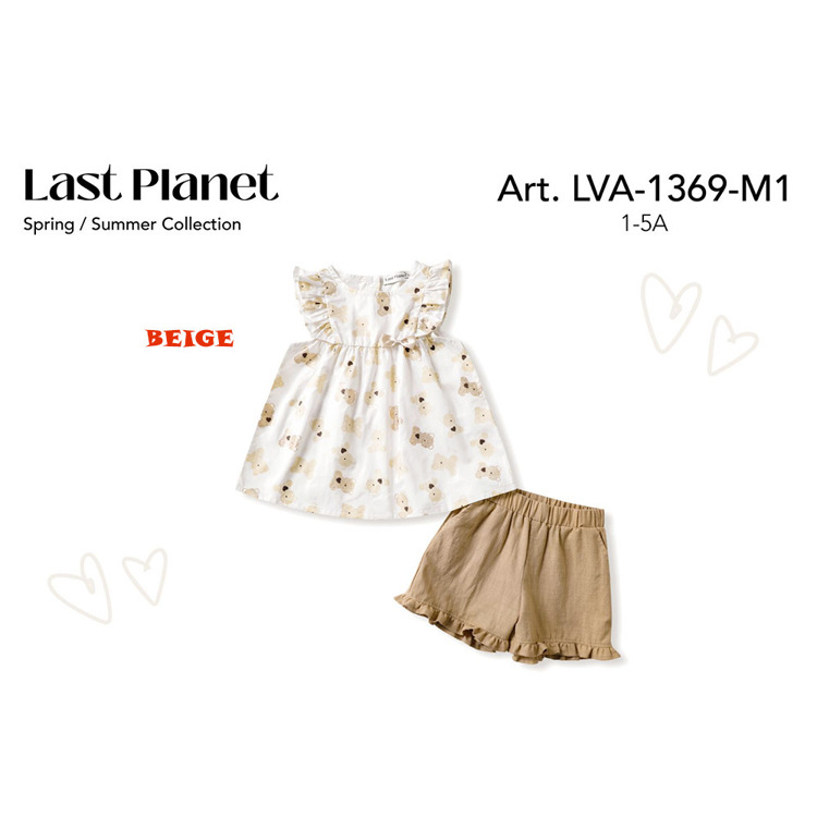 Immagine di Completo bambina estate Last Planet Art. LVA1369