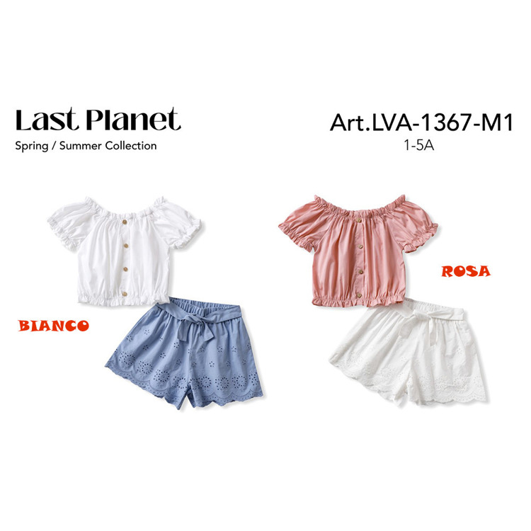 Immagine di Completo bambina estate Last Planet Art. LVA1367