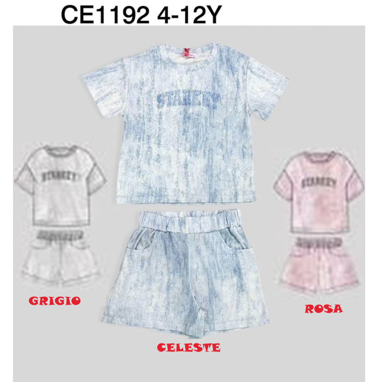 Immagine di Completo bambina estate Hope Star Art. CE1192