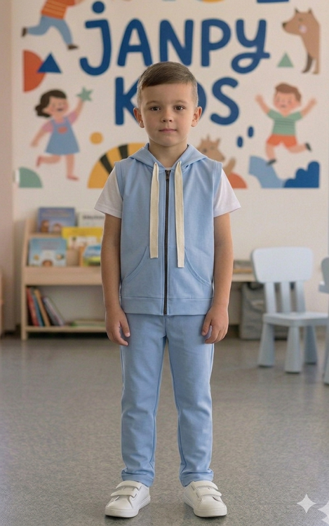 Immagine di Completo bambino estate My Times Art. 5139