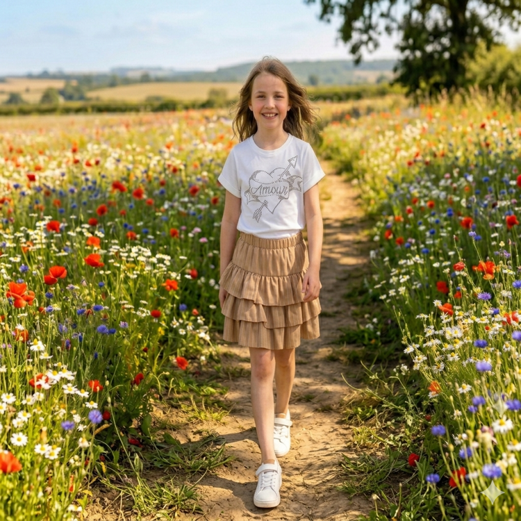 Immagine di Completo bambina estate Fun Paris Art. FP0333