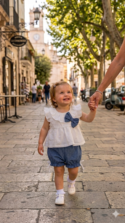 Immagine di Completo neonata estate My Times Art. 6160