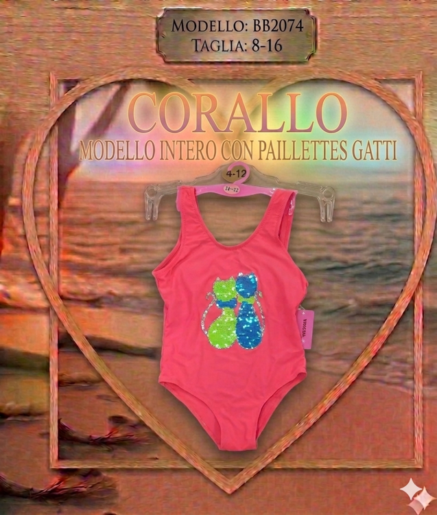 Immagine di Costume mare Intero ragazza Violetta Art. BB2074