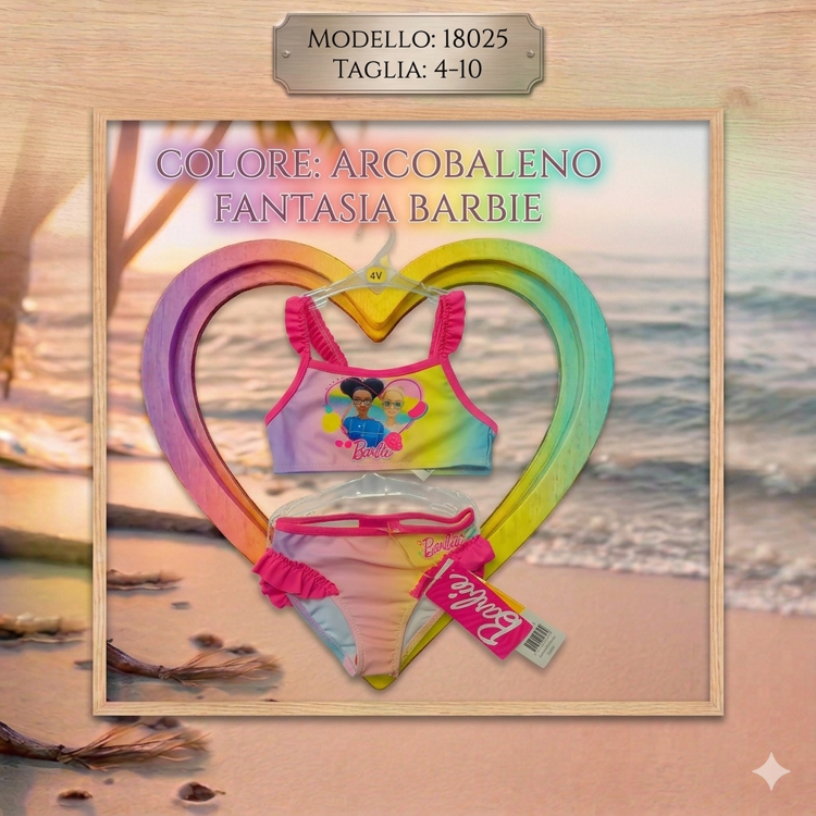 Immagine di Bikini mare bambina Minnie Art. 18025