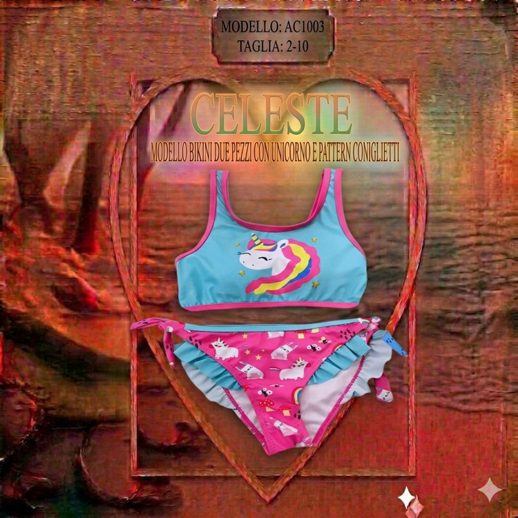 Immagine di Bikini mare bambina Yes do Kids Art. AC1003