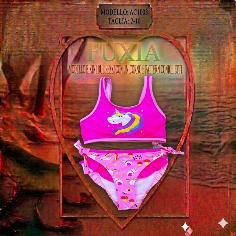 Immagine di Bikini mare bambina Yes do Kids Art. AC1003