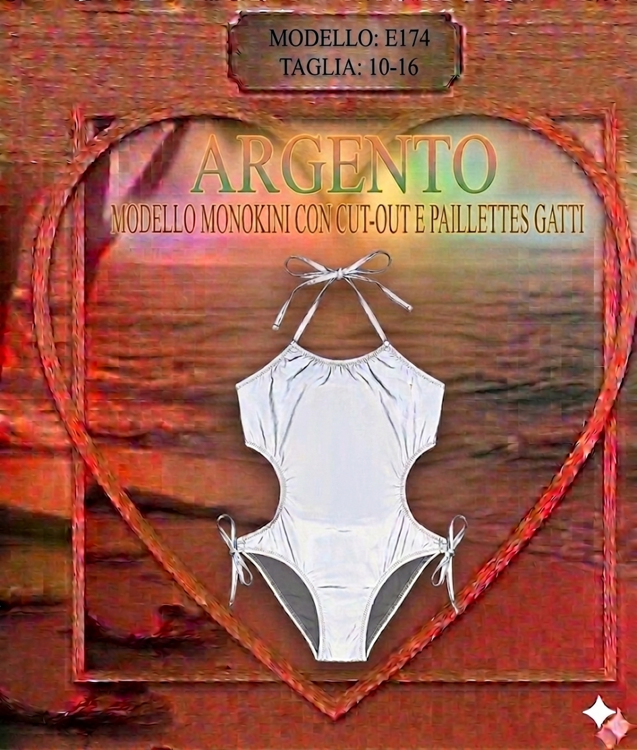 Immagine di Costume intero mare ragazza Moda Mare Art. E174