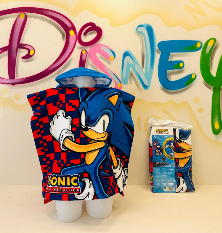 Immagine di Poncho mare estate bambino/a Disney e Marvel Art. PONCHO