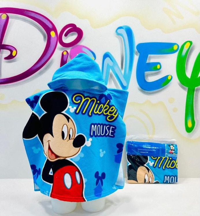 Immagine di Poncho mare estate bambino/a Disney e Marvel Art. PONCHO
