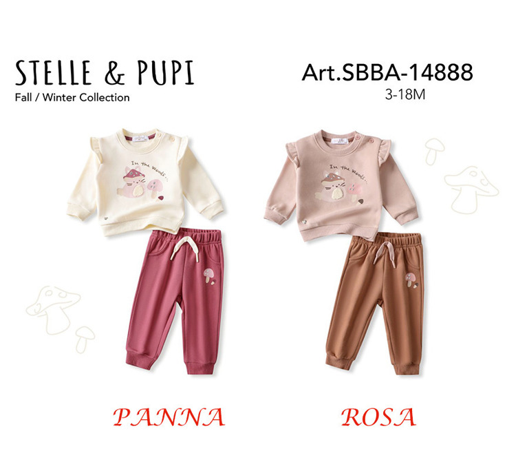 Immagine di Completo neonata autunno Stelle & Pupi Art. SBBA1488