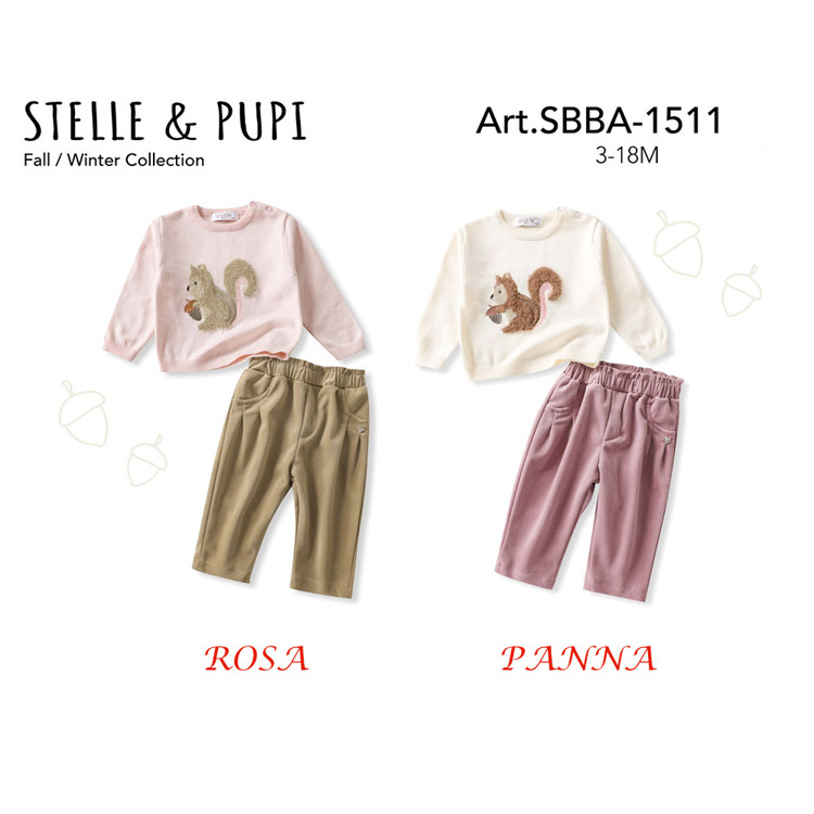 Immagine di Completo neonata autunno Stelle & Pupi Art. SBBA1511