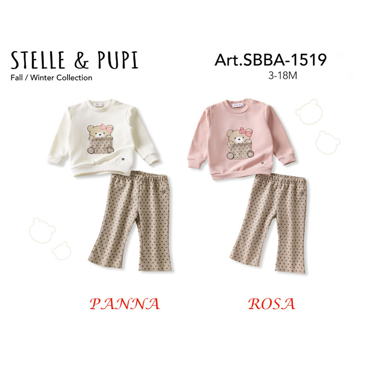 Immagine di Completo neonata autunno Stelle & Pupi Art. SBBA1519