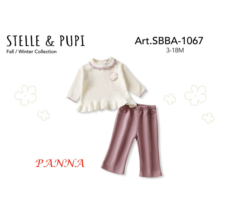 Immagine di Completo neonata autunno Stelle & Pupi Art. SBBA1067